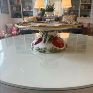 Gorgeous Christmas Cake Plate